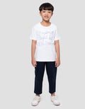 Little M Print Outline I Am Smart Kaos Anak Laki-laki