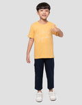 Little M Print Outline Staycation Kaos Anak Laki-laki