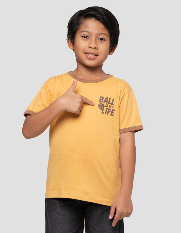 Little M Adel Badminton Kaos Anak Laki-laki
