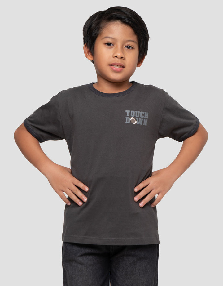 Little M Print Touch Down Kaos Anak Laki-laki