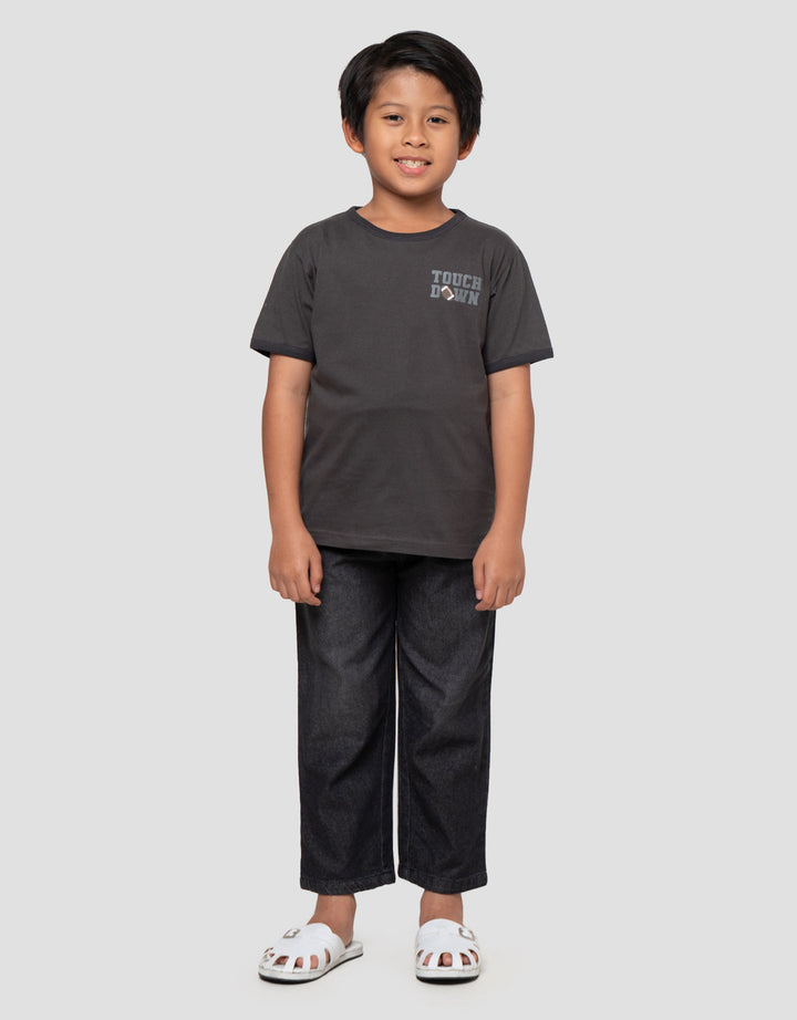 Little M Print Touch Down Kaos Anak Laki-laki