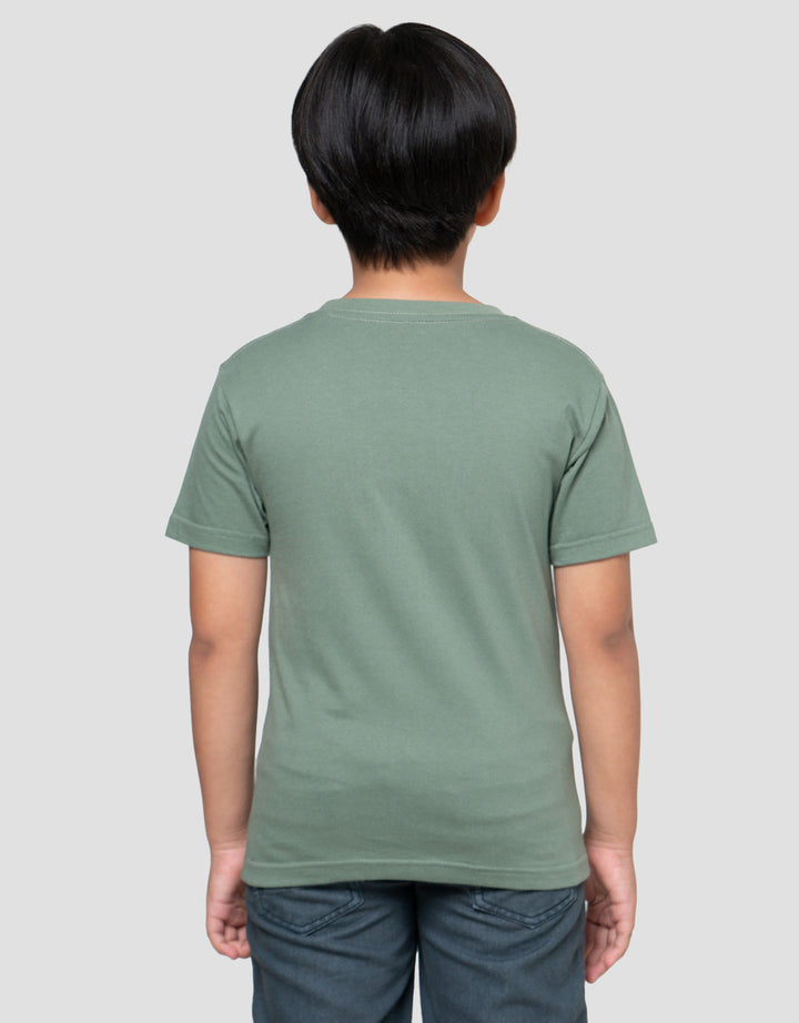 Little M Sandiego Print Kaos Anak Laki-laki