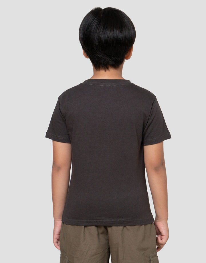 Little M Best Viubes Print Kaos Anak Laki-laki