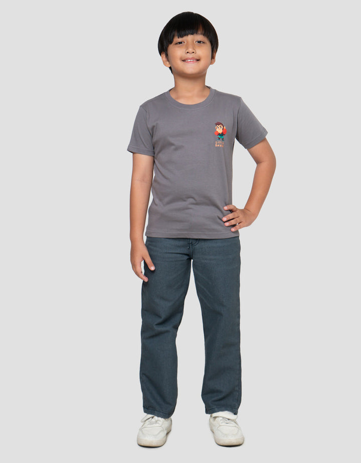 Little M Little Boxing Print Kaos Anak Laki-laki