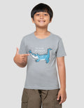 Little M Fun With My Friends Print Kaos Anak Laki-laki