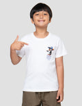 Little M Pinguin Brave Print Kaos Anak Laki-laki