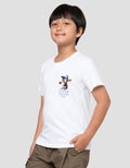 Little M Pinguin Brave Print Kaos Anak Laki-laki