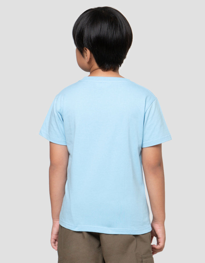 Little M Tiger Strike Print Kaos Anak Laki-laki