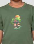 Little M Dino Print Kaos Anak Laki-Laki