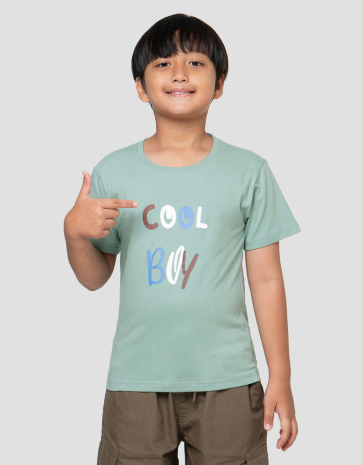 Little M Cool Boy Kaos Lengan Pendek Anak Laki-Laki