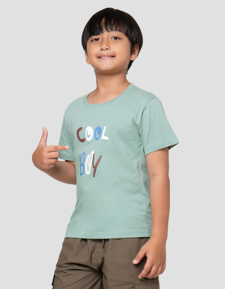 Little M Cool Boy Kaos Lengan Pendek Anak Laki-Laki