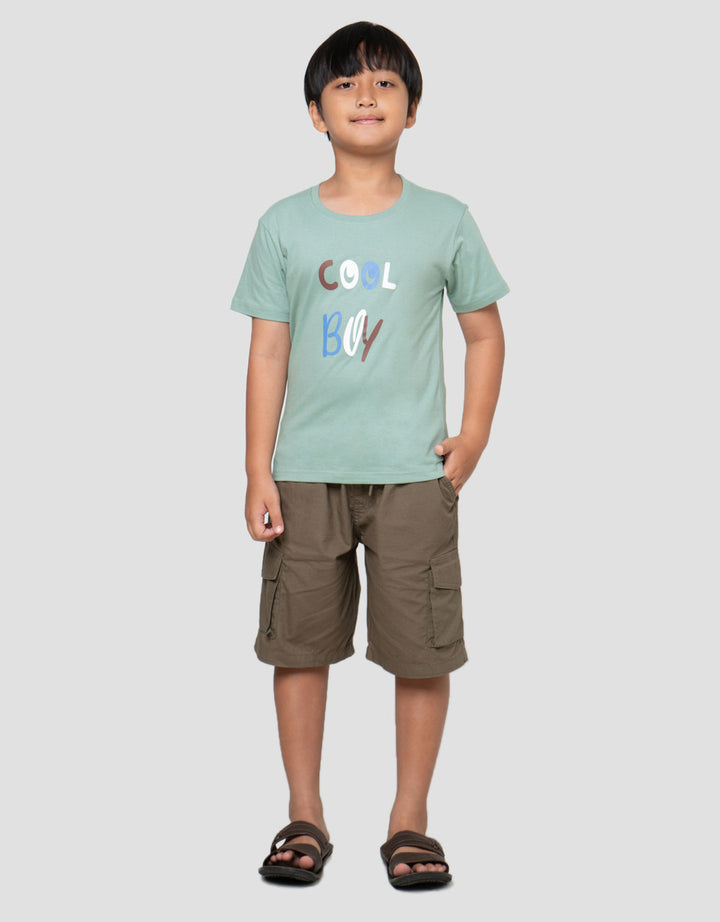 Little M Cool Boy Kaos Lengan Pendek Anak Laki-Laki