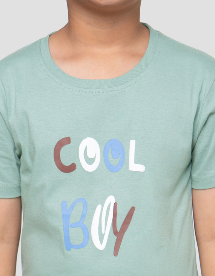 Little M Cool Boy Kaos Lengan Pendek Anak Laki-Laki