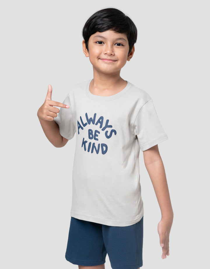 Little M Always Be Kind Kaos Anak Laki-laki