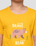 Little M B Is For Brave Kaos Lengan Pendek Anak Laki-Laki