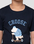 Little M Choose Your Day Kaos Lengan Pendek Anak Laki-Laki