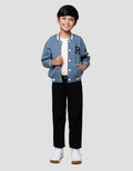 Little M Fleece Jaket Bomber Anak Laki-laki