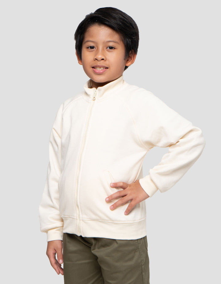 Little M Fleece Resleting Jaket Anak Laki-laki