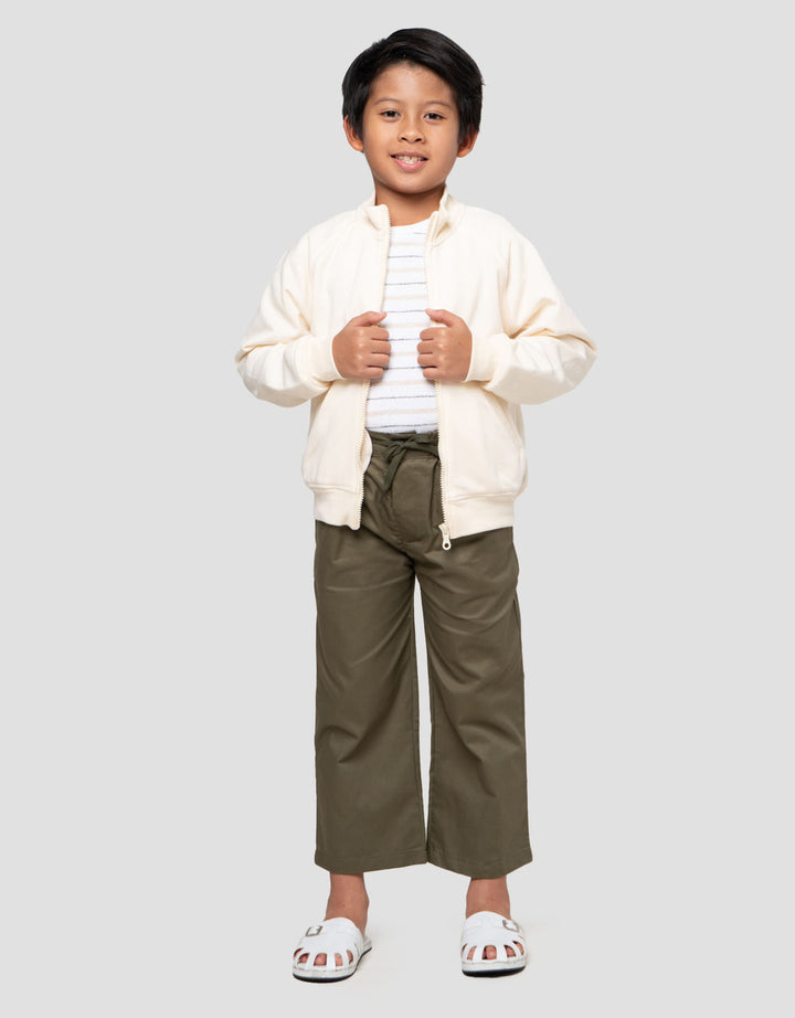 Little M Fleece Resleting Jaket Anak Laki-laki