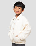 Little M Wvn Slub Kerah Jaket Anak Laki-laki