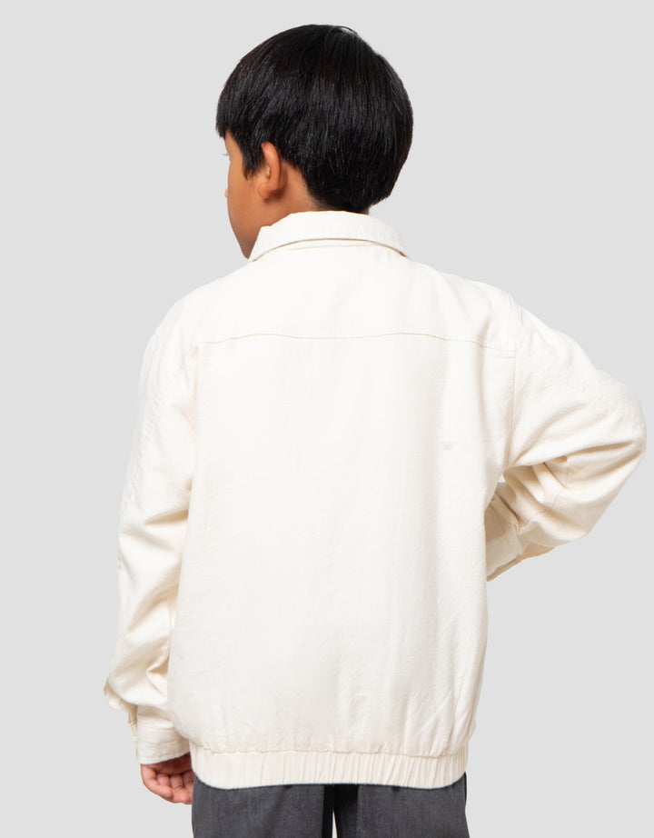 Little M Wvn Slub Kerah Jaket Anak Laki-laki