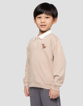 Little M Polo Bdr Dino Sweater Anak Laki-laki