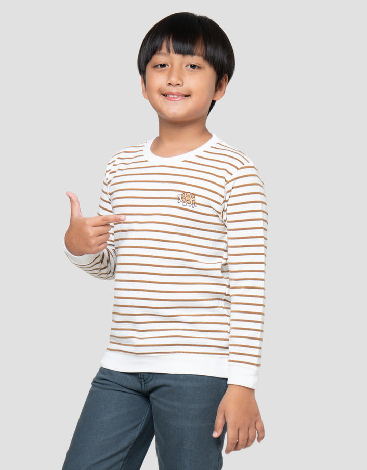 Little M Texture Sweater Anak Laki-laki