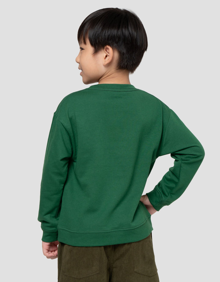 Little M Aplikasi London Sweater Oversize Anak Laki-laki