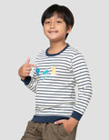 Little M Apl Dino Sweater Anak Laki-laki