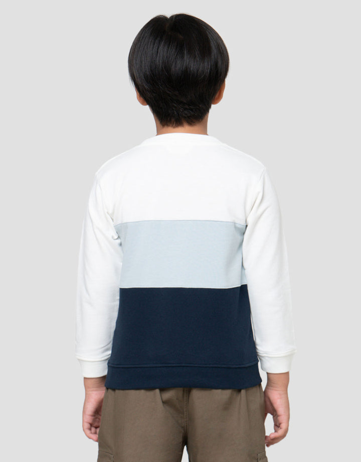 Little M Iam Happy Dino Sweater Anak Laki-laki