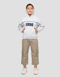 Little M Fleece Bordir Sweater Hoodie Anak Laki-laki
