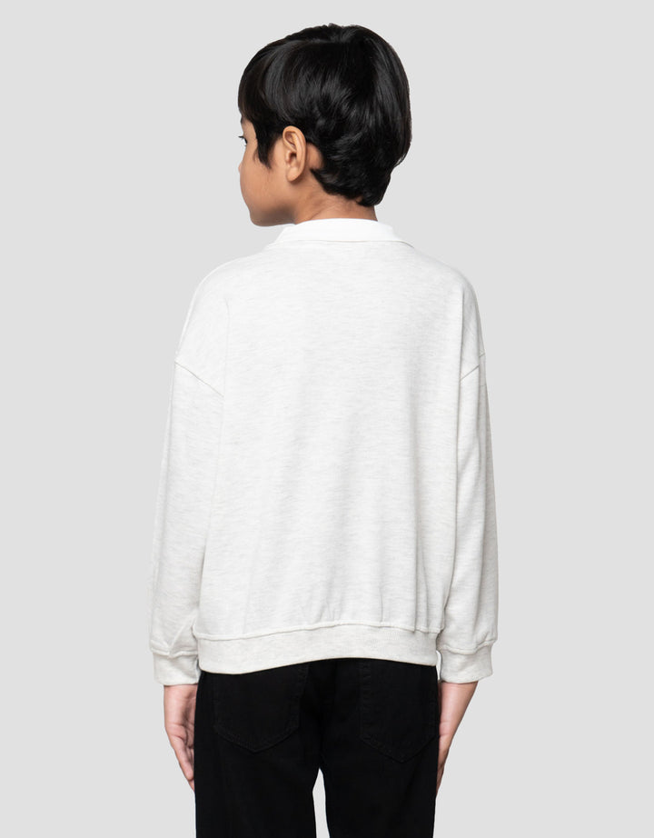 Little M Komb Believe Sweater Oversize Anak Laki-laki