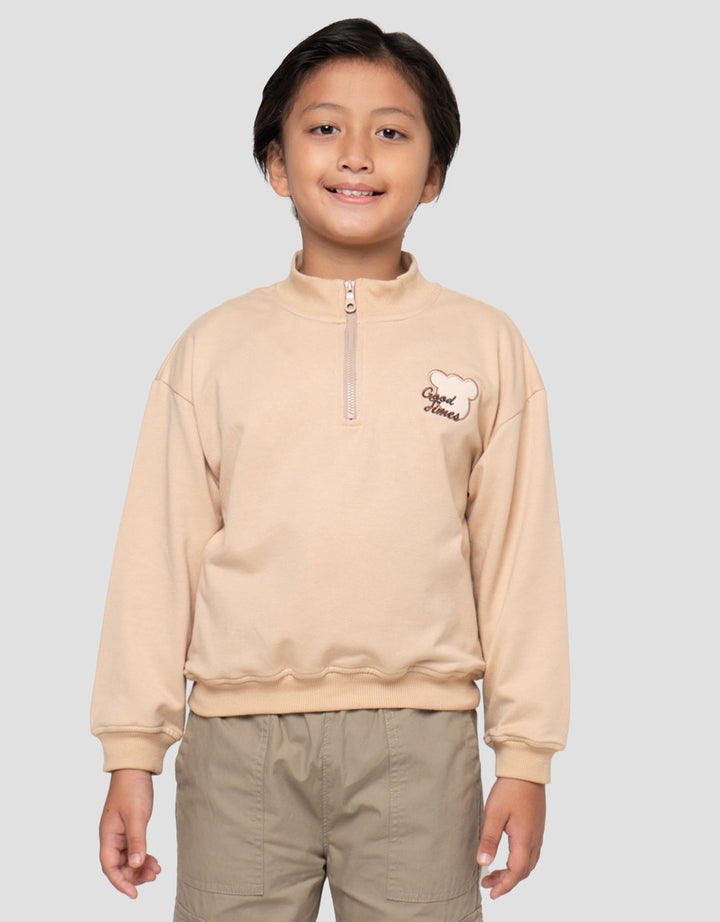 Little M Res Bear Bobok Sweater Oversize Anak Laki-laki