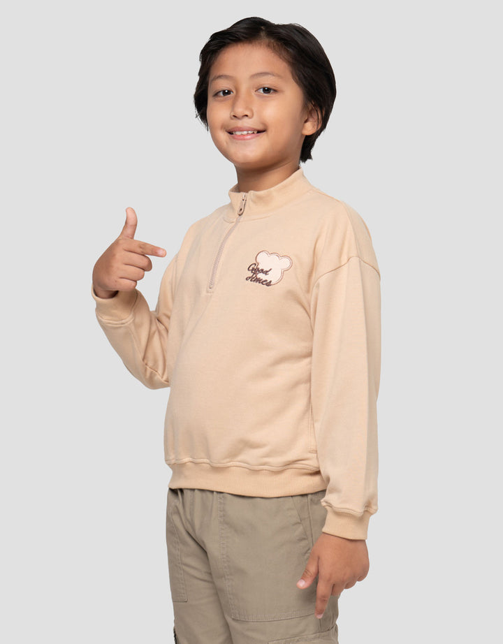 Little M Res Bear Bobok Sweater Oversize Anak Laki-laki