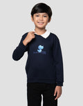 Little M Kerah Number Sweater Anak Laki-laki