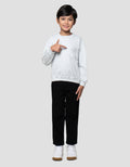 Little M Cut Sewn Kantong Sweater Oversize Anak Laki-laki