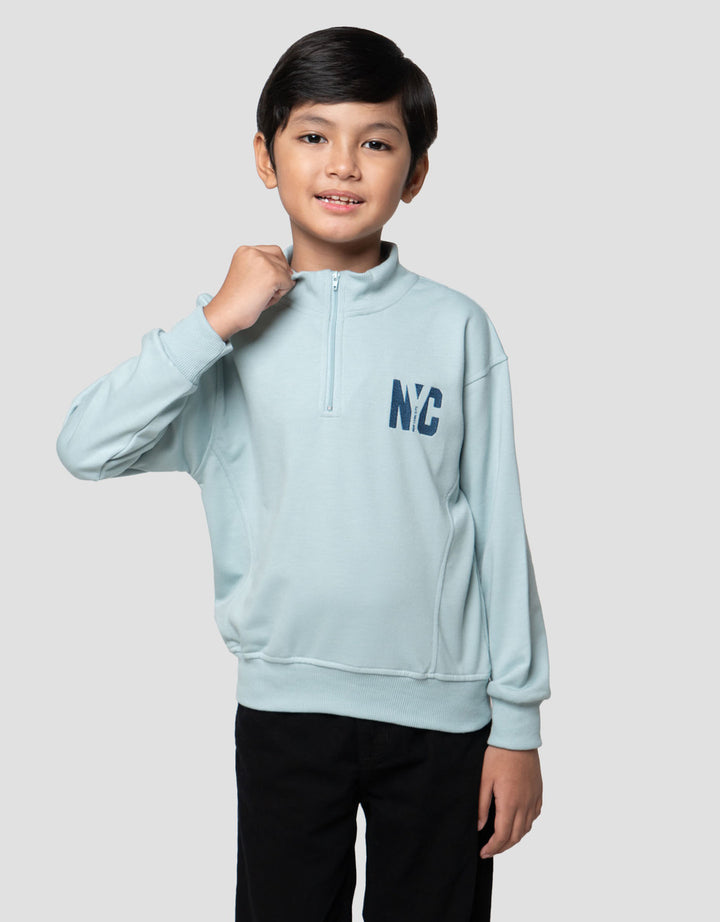 Little M Res Cut Sewn Sweater Anak Laki-laki