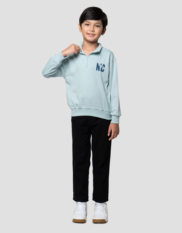 Little M Res Cut Sewn Sweater Anak Laki-laki