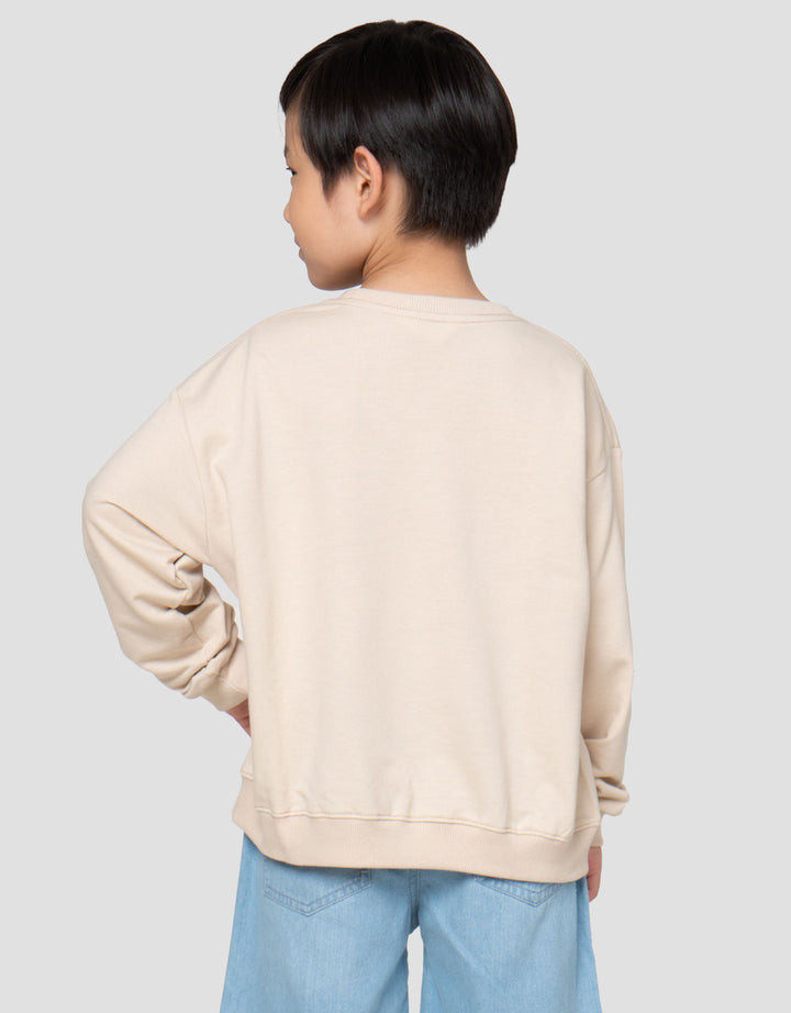 Little M Ov Bear New Jersey Sweater Anak Laki-laki