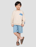 Little M Ov Bear New Jersey Sweater Anak Laki-laki