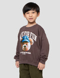 Little M Move For Fun Sweater Oversize Anak Laki-Laki