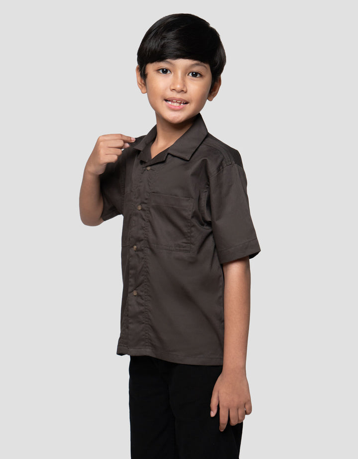 Little M Safari Kantong Kemeja Anak Laki-laki