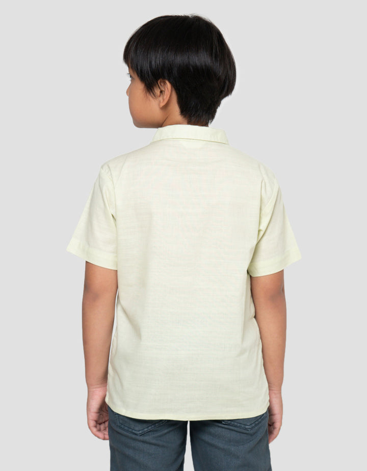 Little M Santai Ktg Dua Kemeja Anak Laki-laki