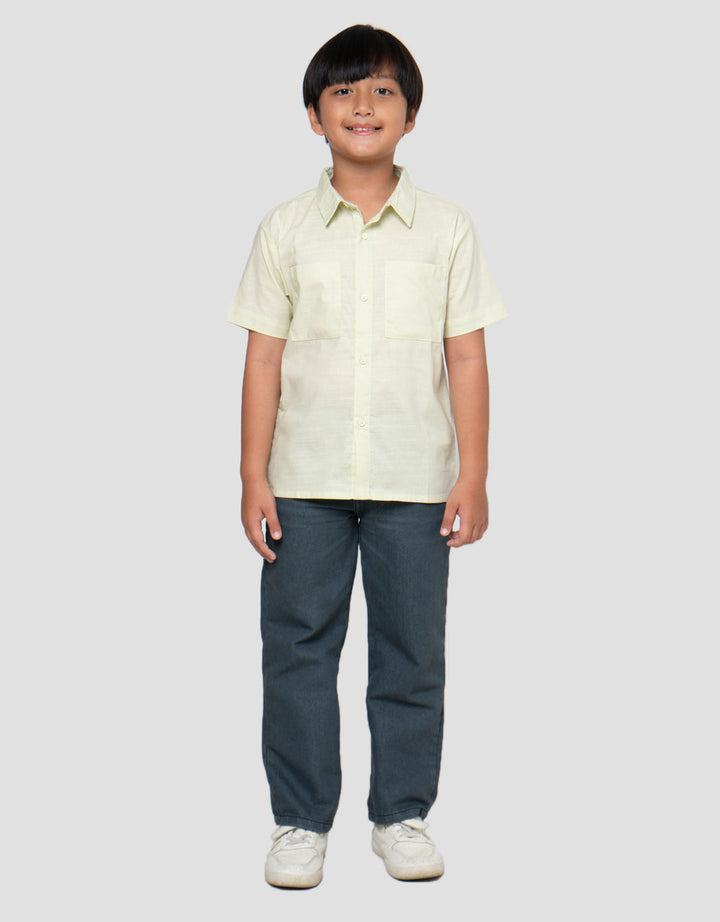 Little M Santai Ktg Dua Kemeja Anak Laki-laki