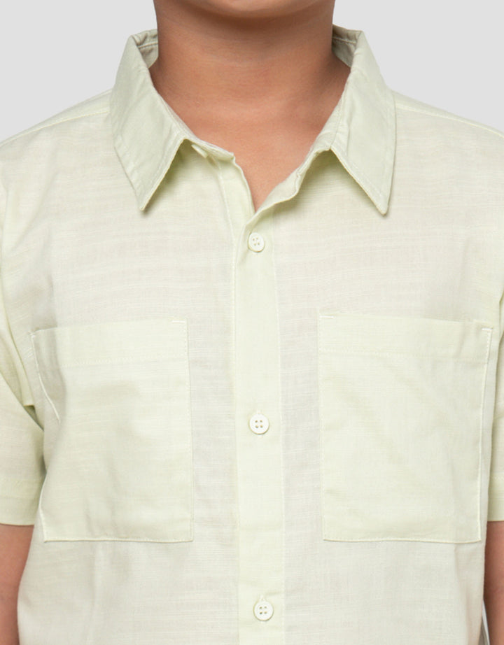 Little M Santai Ktg Dua Kemeja Anak Laki-laki