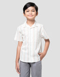 Little M Salur 3 Warna Kemeja Anak Laki-laki
