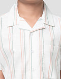 Little M Salur 3 Warna Kemeja Anak Laki-laki