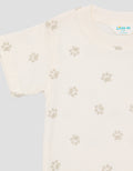 Little M Print Paw Bear Pocket Kaos Bayi