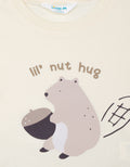 Little M Print Squirrel Pakaian Setelan Bayi
