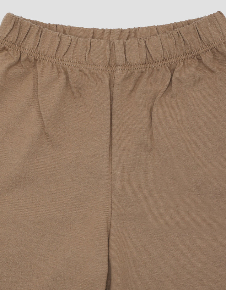 Little M Print Squirrel Pakaian Setelan Bayi